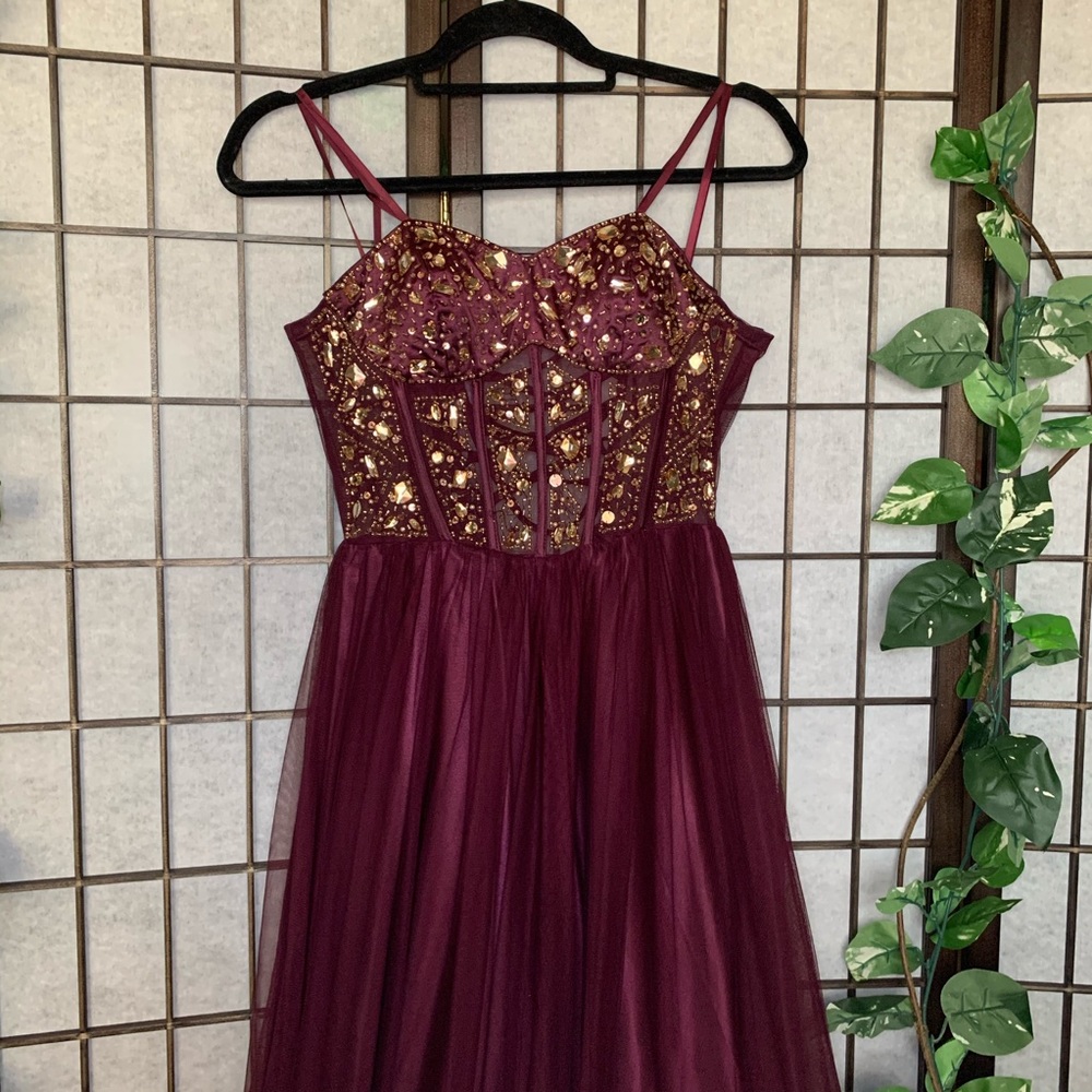 Strapless Prom Dress